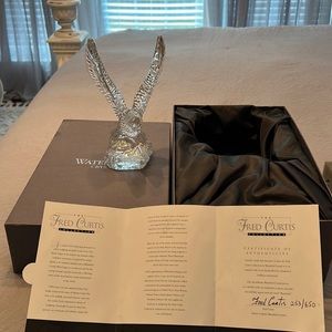 Waterfront crystal eagle